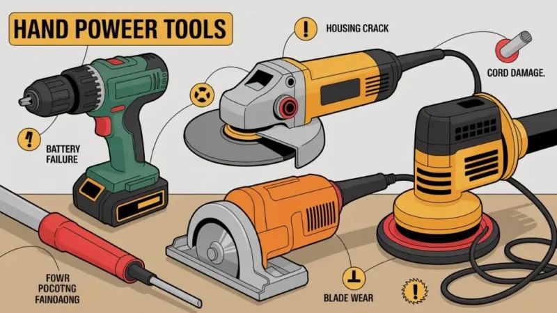 Common Hand Power Tool Failures Problems Repair 2026: Complete Maintenance & Fix Guide