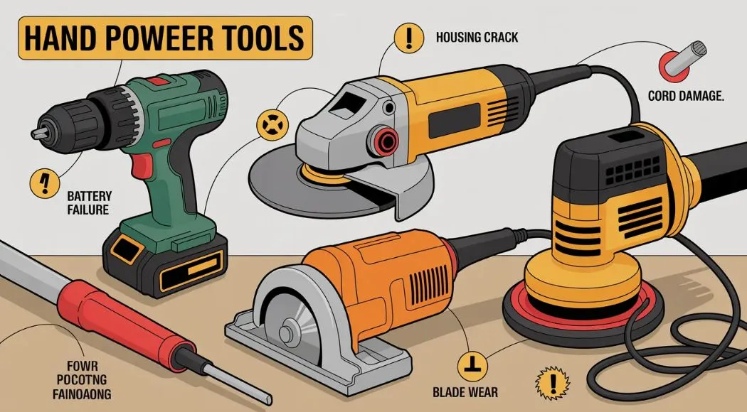 Common Hand Power Tool Failures Problems Repair 2026: Complete Maintenance & Fix Guide