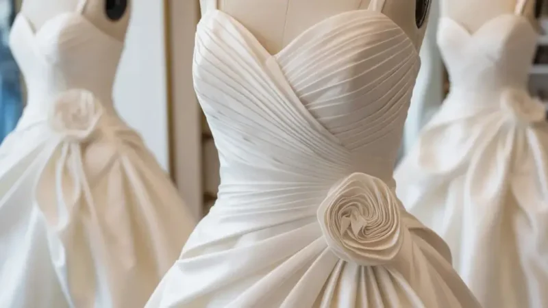 Ruching on wedding dress:A Step-by-Step Expert Guide