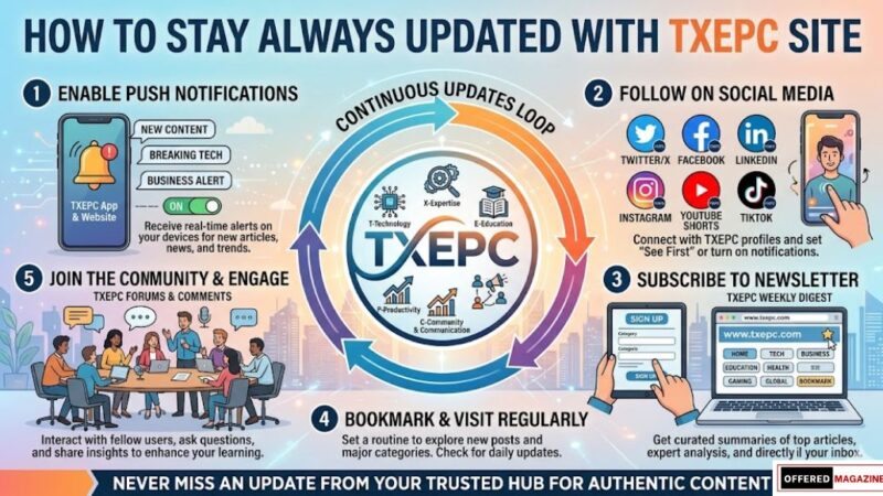 How to Stay Always Updated With TXEPC Site: Complete 2026 Step-by-Step Guide