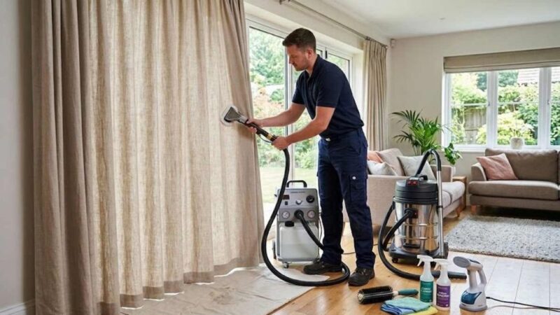What Equipment Does a Curtain Cleaning Service Use?