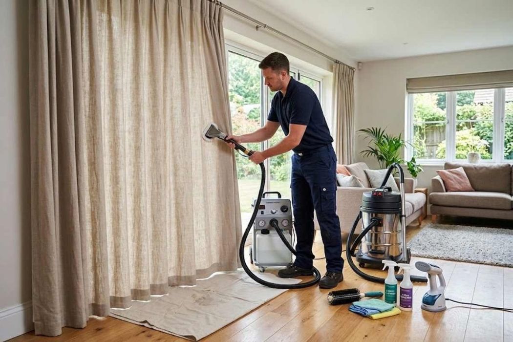 What Equipment Does a Curtain Cleaning Service Use?